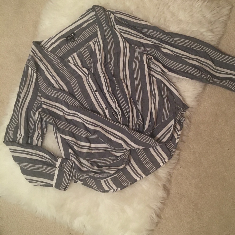 a.n.a. Striped Shirt